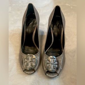 Wedge Tory Burch Silver